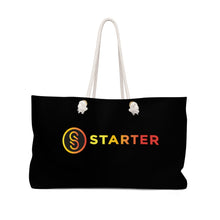 Load image into Gallery viewer, STARTER Black Weekender Bag
